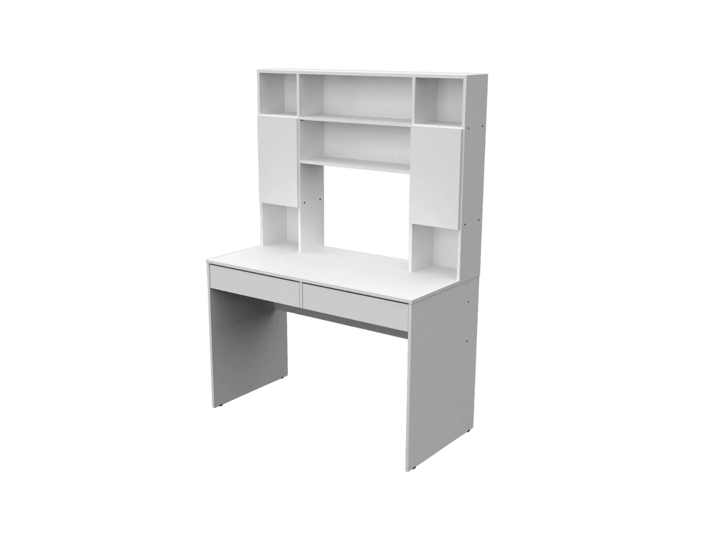 Escritorio de Computación 720 Con Alzada - Blanco, imagen 1 de 1