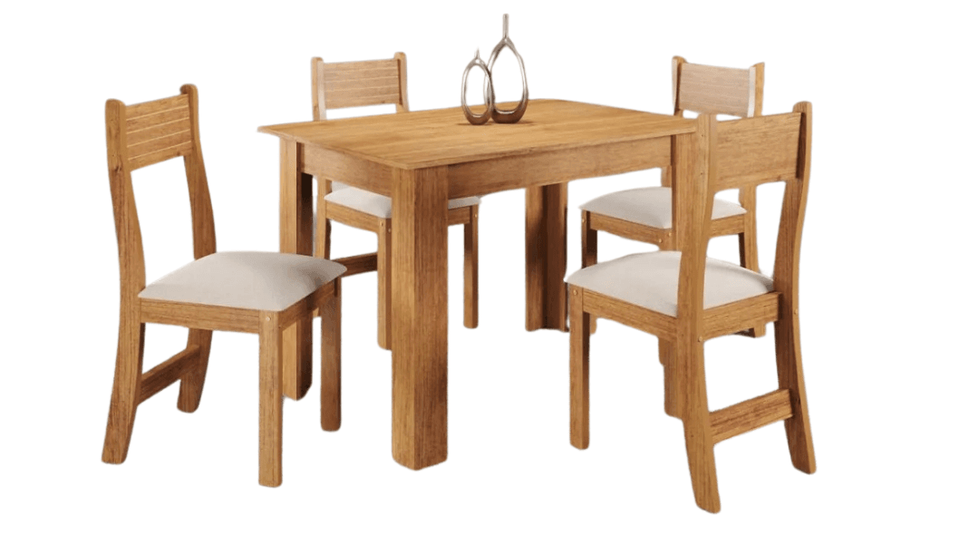 Juego de comedor Palace Brisa: MESA 1.10 + 4 unidades SILLAS BRISA, imagen 1 de 1