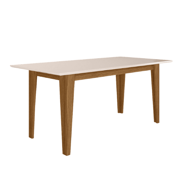 Mesa Liz 1600 Carvalho / Off White, imagen 1 de 1
