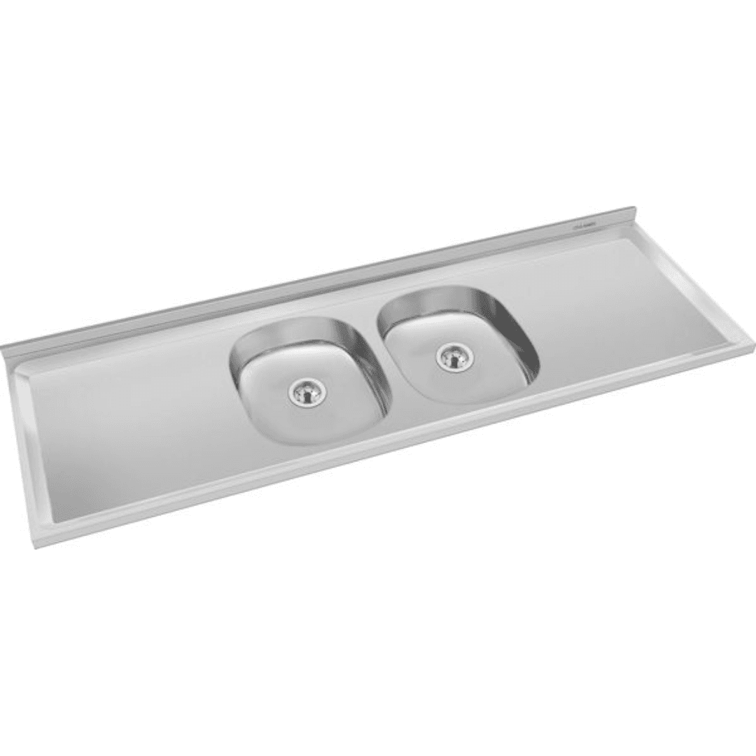 Mesada Delos 1.40 Bacha Doble Central, imagen 1 de 1